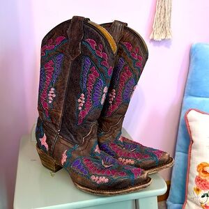 Corral teens cowboy boots